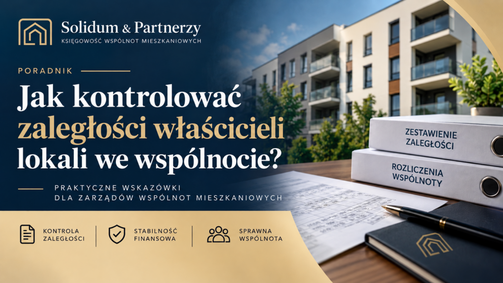 Jak kontrolować zaległości właścicieli lokali we wspólnocie mieszkaniowej
